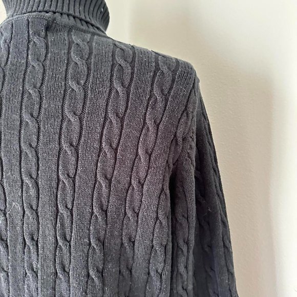 Vintage 1990’s High Quality Thick Cable Knit Sweater - Picture 4 of 6
